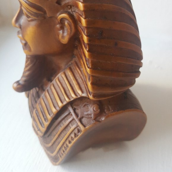 King Ramses II mini polyester statue (hand-carved/ made) - Picture 9 of 15